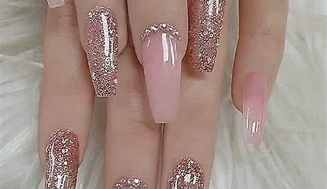 25+ Glitter Acrylic Nail Art Designs , Ideas Design Trends Premium