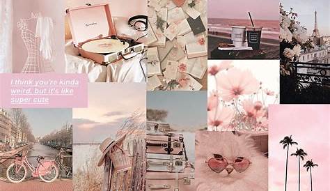 View 17 Pink Aesthetic Desktop Wallpaper Collage - gotasdelorenzo