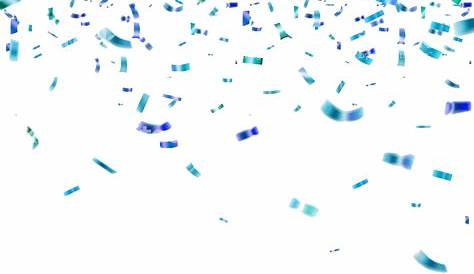 Blue Confetti PNG Photo | PNG Arts