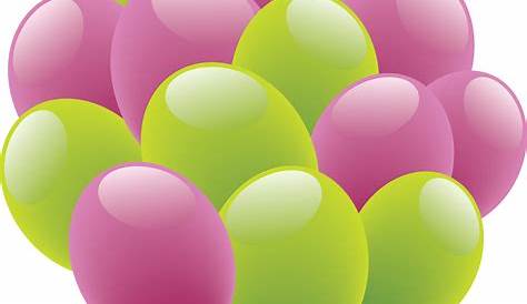 Birthday Green Ballons Clipart - Clipart Suggest