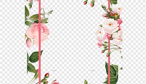 6218-illustration-of-a-blank-frame-border-with-pink-and-green-shapes-pv