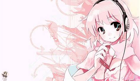 Pink And White Anime Wallpapers - Wallpaper Cave