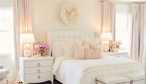 Pink And White Bedroom Decorating Ideas