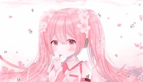 Aesthetic Pink Anime Background Hd