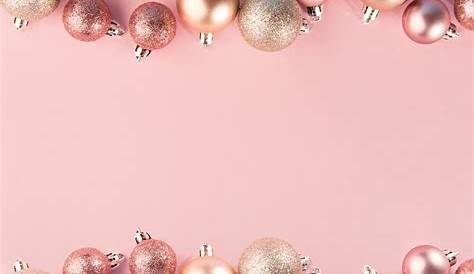 Pink Christmas Wallpaper Horizontal