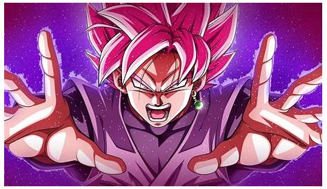 Goku, anime, black, pink, HD phone wallpaper | Peakpx