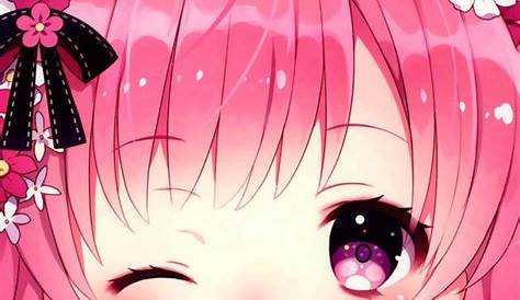 Kawaii Cute Anime Girl With Pink Hair - Anime Wallpaper HD