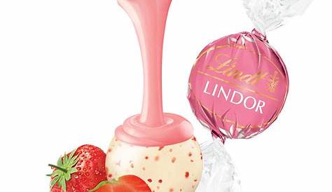 Pink Strawberries & Cream Lindt Chocolate Balls | Candy Bar Sydney