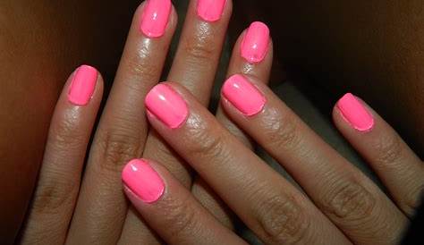 Pink Nails Summer 2015 Bright Neon Green Watermelon Gel Bright Gel