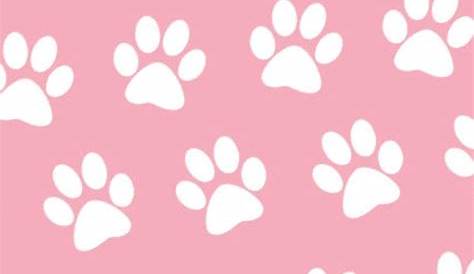 iPhone and Android Wallpapers: Pink Paw Print Wallpaper for iPhone and