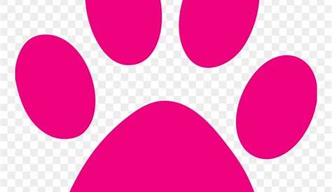 Pink Paw Print - ClipArt Best
