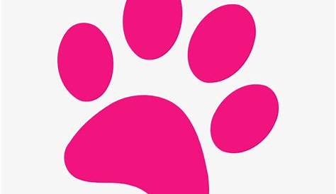 Pink Paw Print Clip Art at Clker.com - vector clip art online, royalty