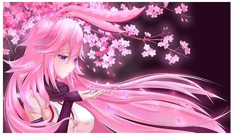 Anime Cherry Blossom Pc Wallpaper Aesthetic - IMAGESEE