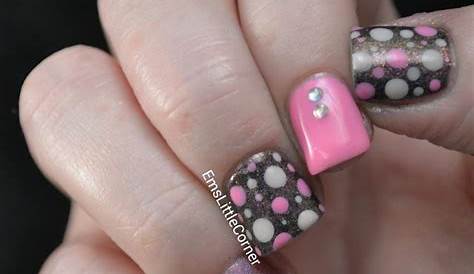 Pink Skittle Nails Nail Art May Contain Traces Of Polish