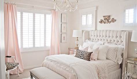 Pink and Gold Girl's Bedroom Makeover Randi Garrett Design