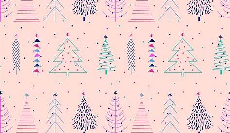 Pink Xmas Wrapping Paper