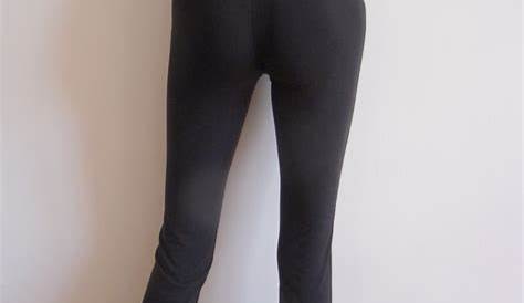 Victoria's Secret PINK Cotton Foldover Flare Leggings | Victoria's