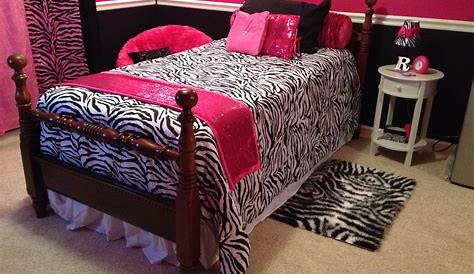 Pink Zebra Bedroom Decor
