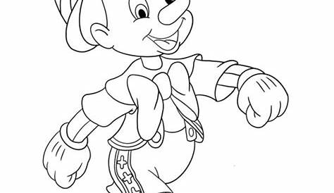 Pinocchio coloring pages to download and print for free