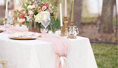 Pinterest Burgundy Tablecloths With Pink Decorations For Spring