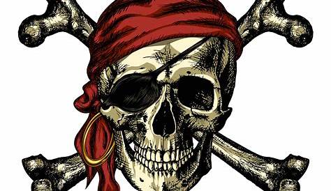 Download Pirates Skull And Crossbones - Skull And Crossbones Pirate Png