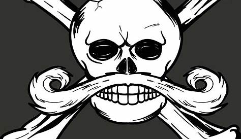 "Pirate Crossbones and Skull" Canvas Print by MillennialDude | Redbubble
