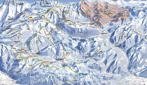 Piste De Ski Porte Du Soleil s Map Free To Download