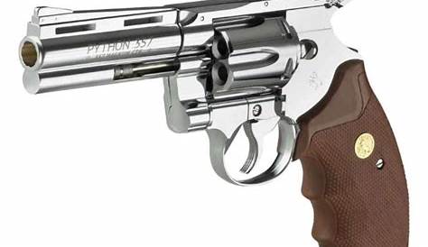 Pistolet Revolver Colt Python Magnum 357 4 Pouces Co2 Chrome GNB CO2 ,5mm De