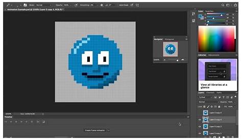 Animating Pixel Art in Photoshop - YouTube