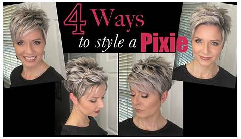 Pixie Hair Style Tutorial EASY Styling 🥰 - YouTube