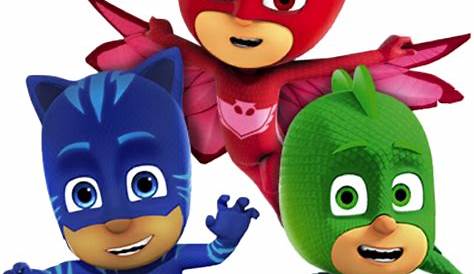 Cartoon Characters: PJ Masks (PNG)