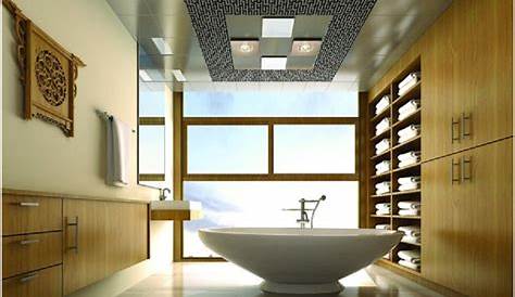 Salle de bain : quel revêtement choisir pour le plafond