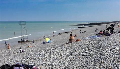 Falaise et plage de Mers-les-Bains, - Geo.fr