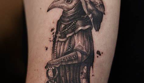Plague Doctor Tattoo Sleeve 60 Designs For Men Manly Ink Ideas
