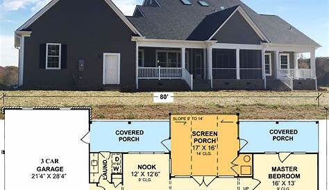 Plan 4122wm 4122WM Country Home With Marvelous Porches In