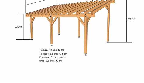 Plan Appenti Bois Une Pente Charpente
