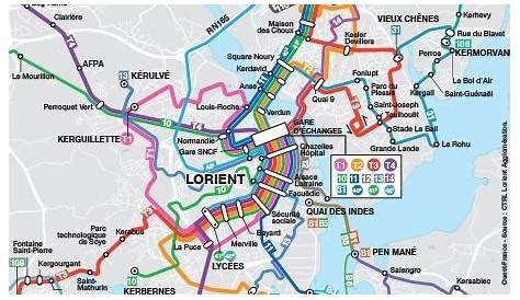 Tout ce qui change dans le réseau de bus du pays de Lorient - Lorient