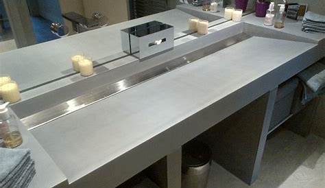 Plan Vasque Inox Lavabo Design à Encastrer Wave Reginox, And