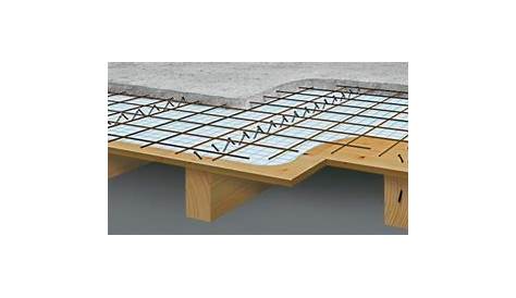 Plancher Collaborant Portee Maximale (P.1) Enveloppe Metallique