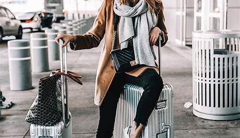 Plane Outfit Airport Style Spring