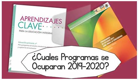 Plan Programas Y Mapa Curricular Ciclo Escolar 2019 2020 M Todos - Gambaran