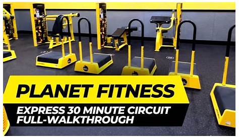 Planet Fitness 30 Minute Circuit Machines
