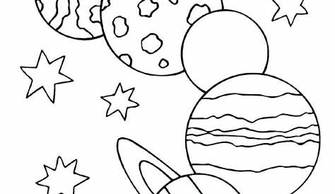 Planets Images For Coloring Pages. Free Printable Pages.
