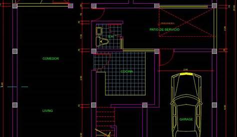 planos de casas basicas en autocad