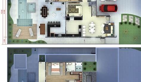 10 planos de casas con cochera doble