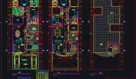 Plano Arquitectonico DWG Block for AutoCAD • Designs CAD