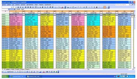 Crear una plantilla de planning en Excel con PlanningPME