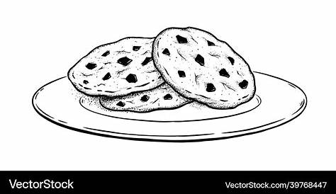 Plate of Cookies Vector Illustration 95598 Vector Art at Vecteezy