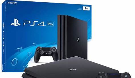 Sony PlayStation 4 Pro 1 TB Gaming Console (Black) (Open Box) - Elcytec