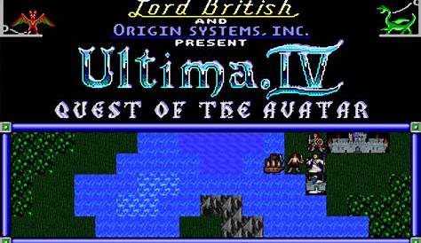 Download Ultima 4: Quest of the Avatar rpg for DOS (1985) - Abandonware DOS
